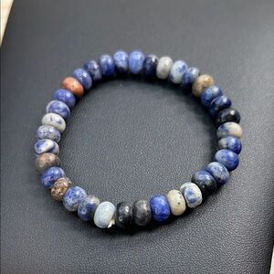 Sodalite Stone Stretch Bracelet